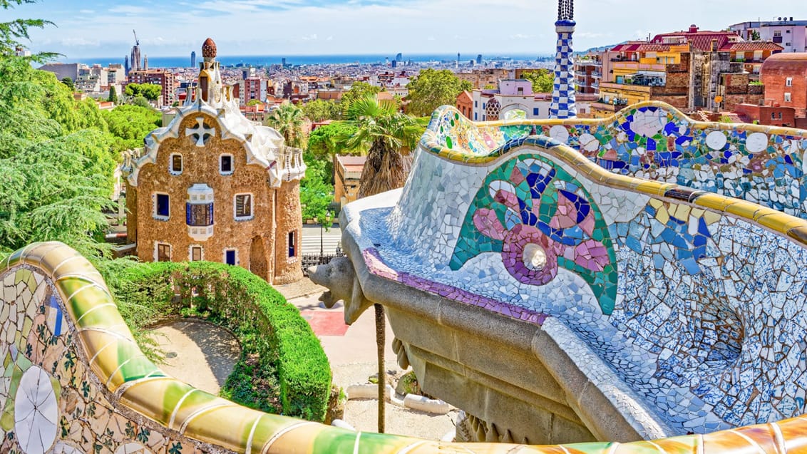 Park Güell, Barcelona, Spanien