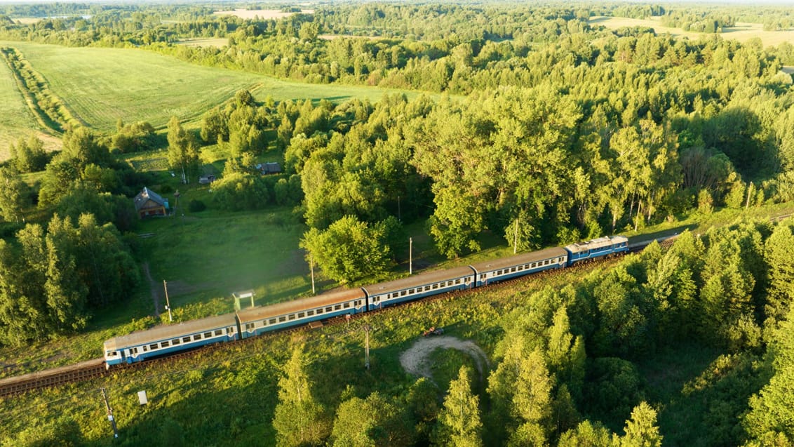 Togrejse gennem Spanien