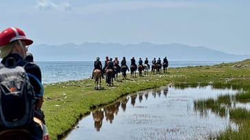 På hesteryg gennem Kirgisistan