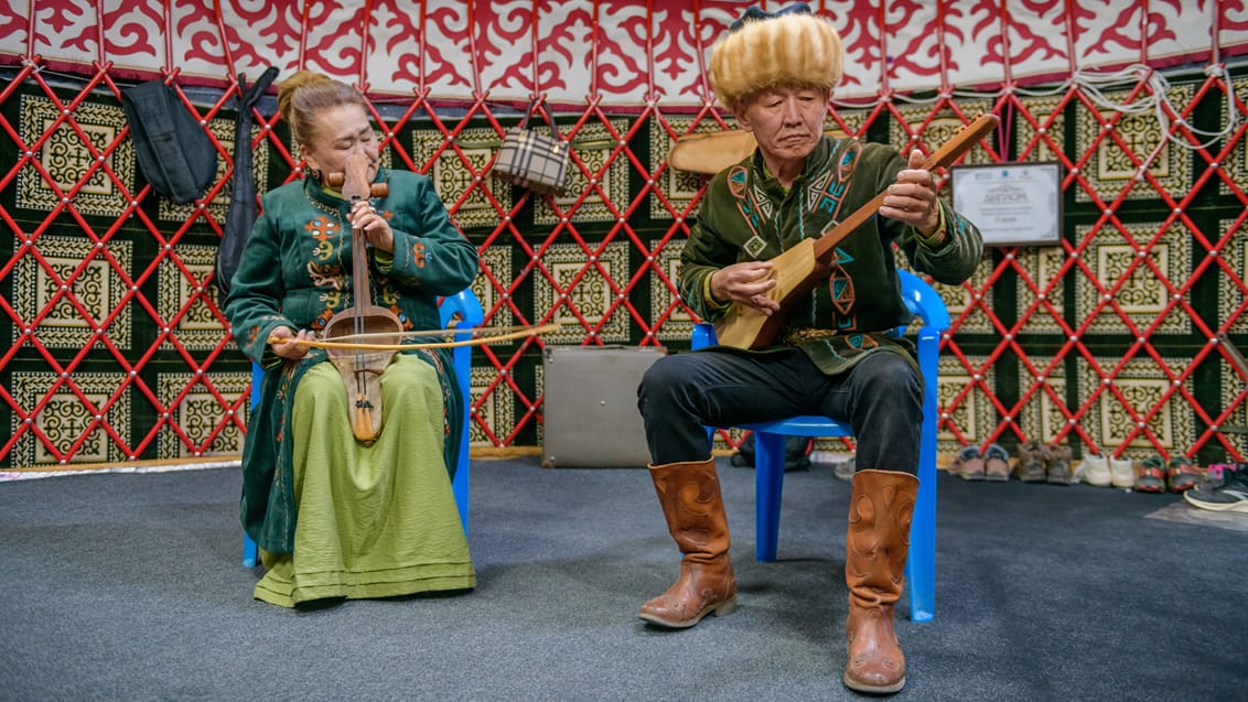 Vandring og nomadeliv i Kirgisistan