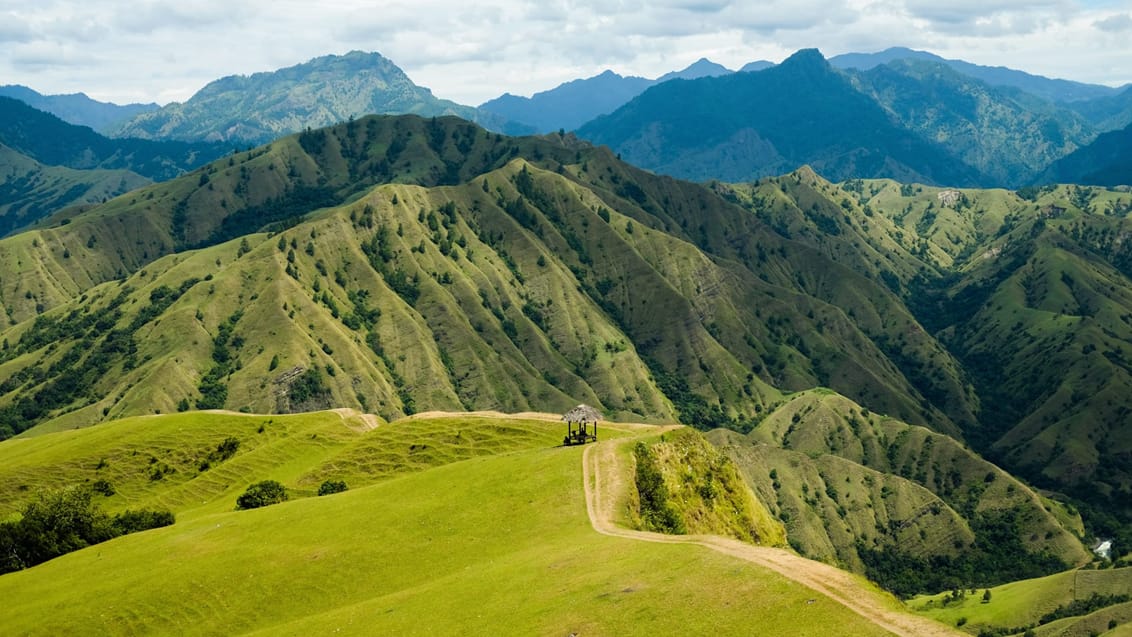 Bjerglandskab, Toraja, Sulawesi Bjerglandskab, Toraja, Sulawesi
