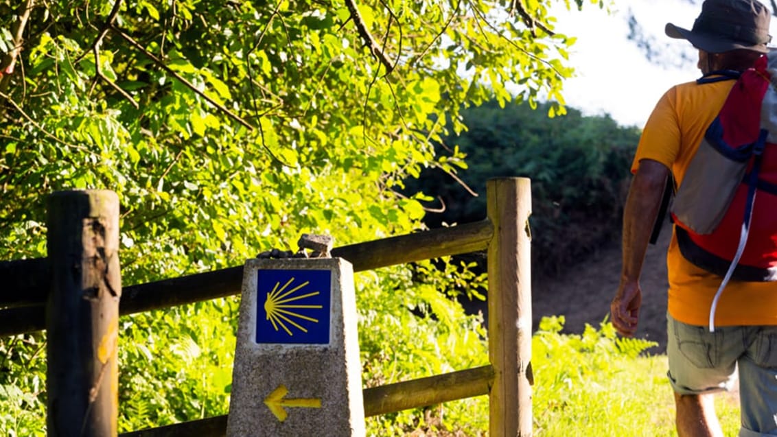 Klassisk camino skilt