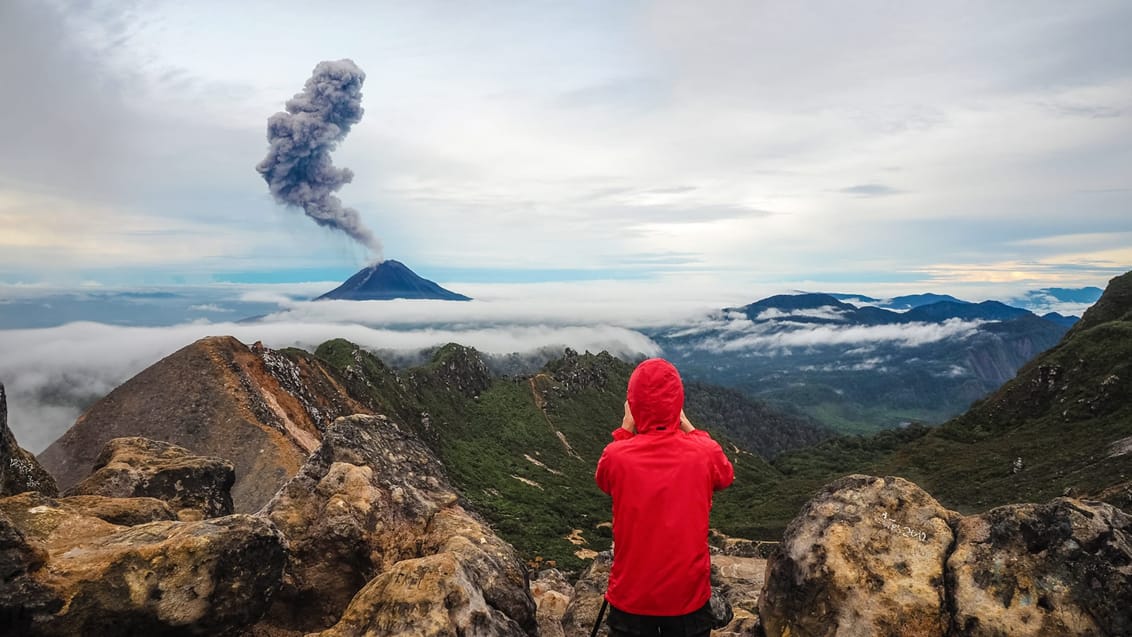 Sibayak-vulkanhike, Sumatra