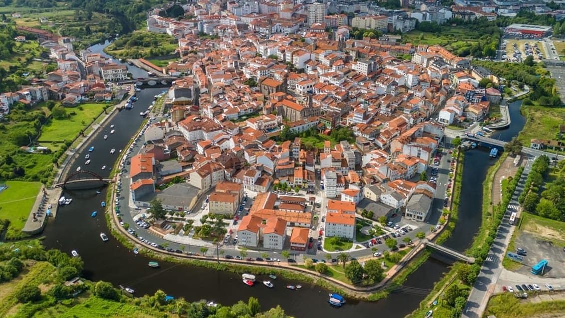 Udsigt over Betanzos