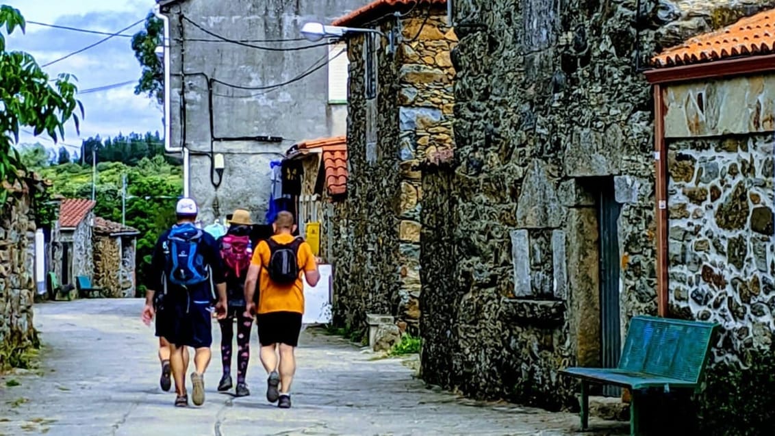 Vandrere på Caminoen