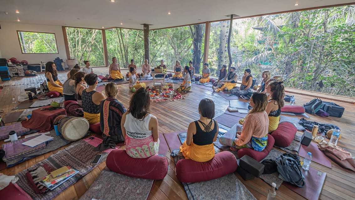 Yoga i Ubud, Bali