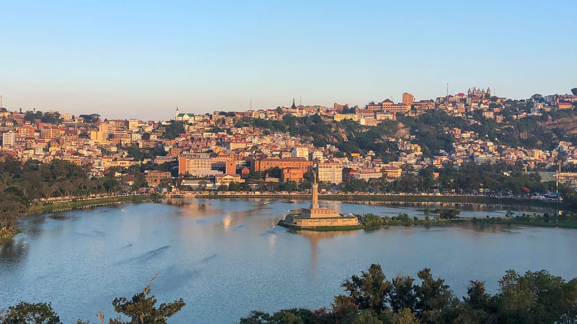 Hovedstaden Antananarivo - også kaldet Tana