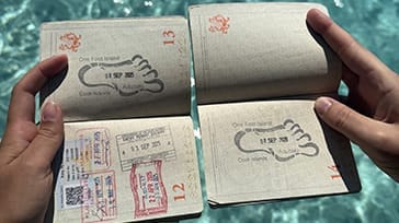 Cook-øerne passtempel