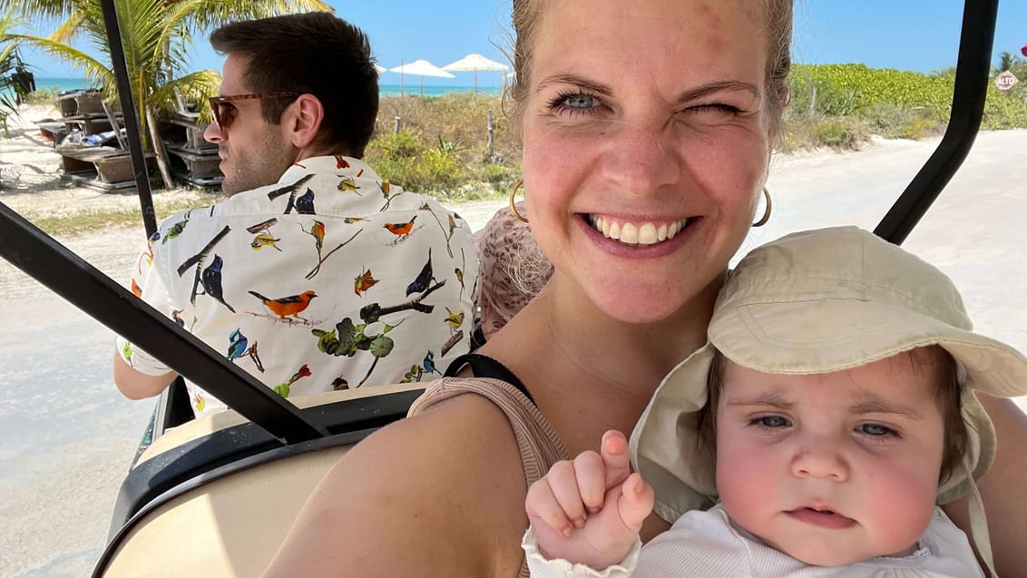 Familietid på Isla Holbox, Mexico