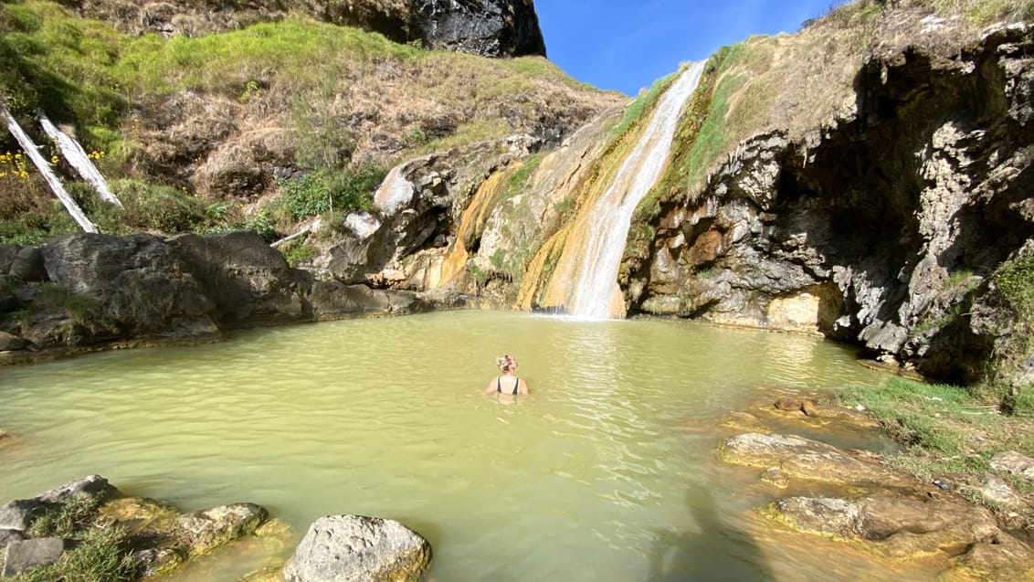 Hot springs, Rinjani, Lombok