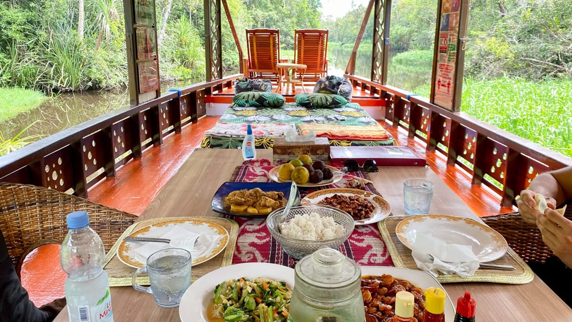 Husbådoplevelse, Kalimantan, Borneo