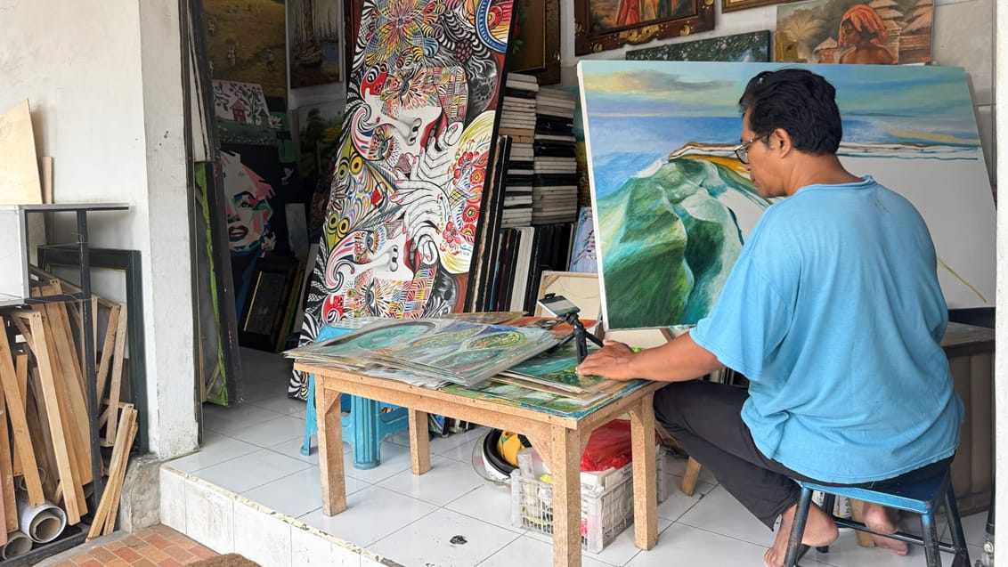 Kunstner i Ubud, Bali Kunstner i Ubud, Bali