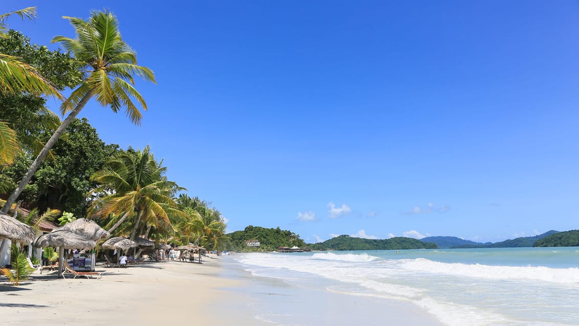 Dejlig strand på Langkawi