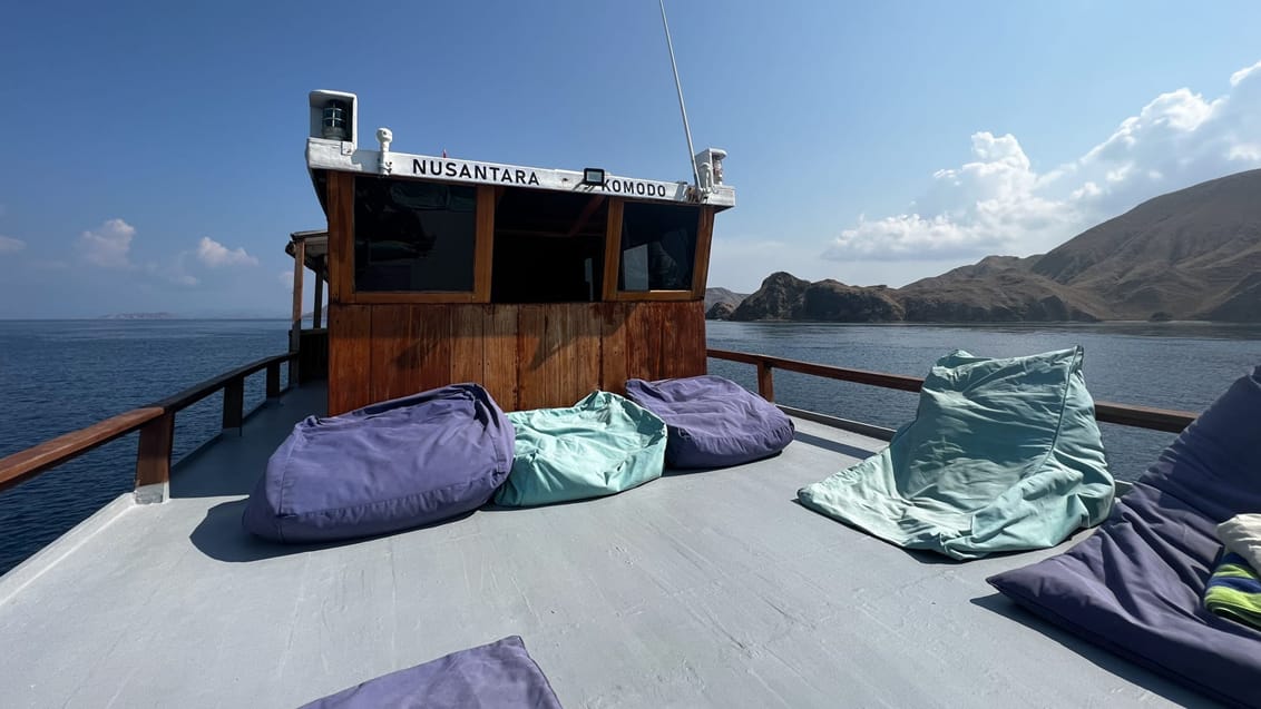 Backpackercruise Komodo Nationalpark, Indonesien