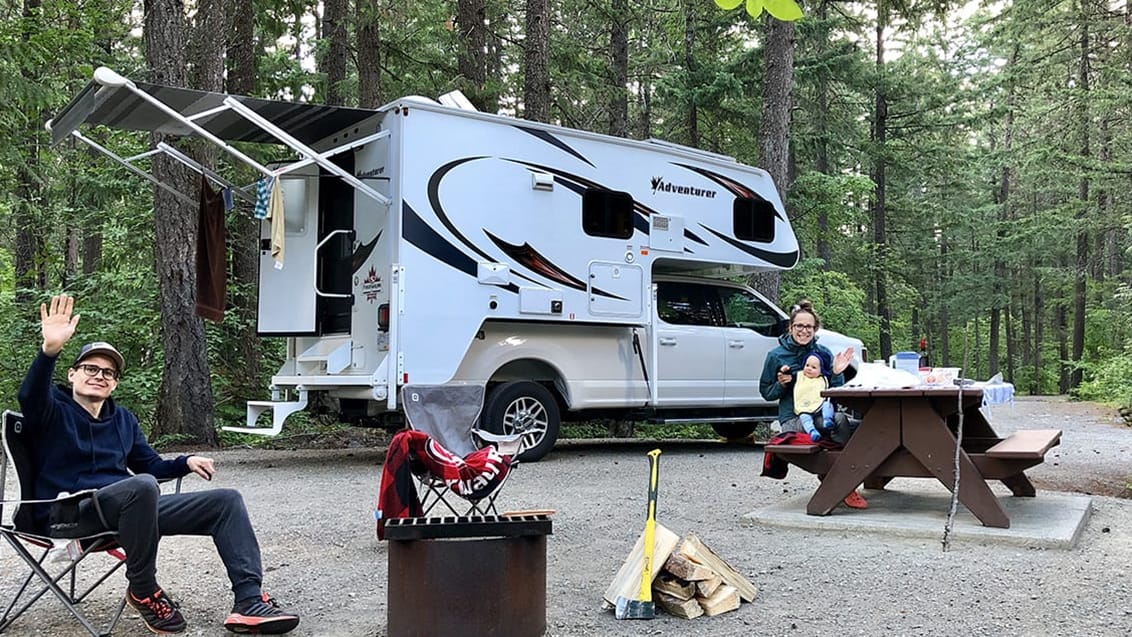 Barselsrejse i det vestlige Canada