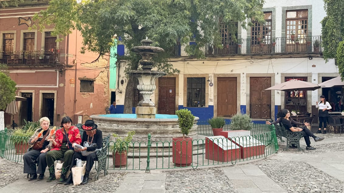 Livet på byens pladser, Guanajuato, Mexico