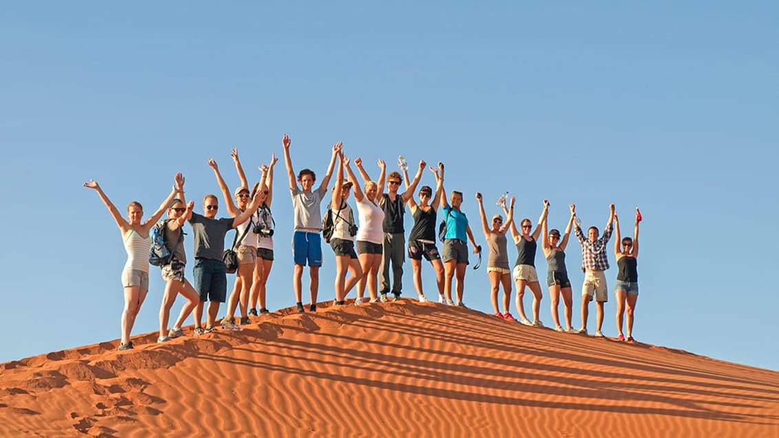 Camping-eventyr i vilde Namibia