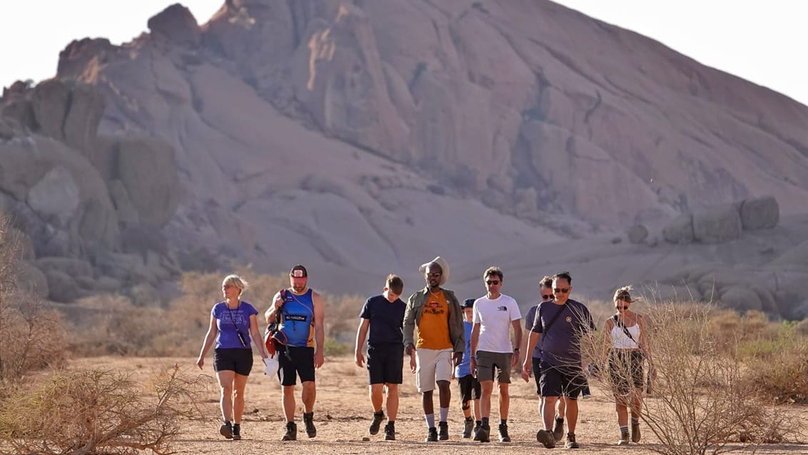 Grupperejse i Namibia