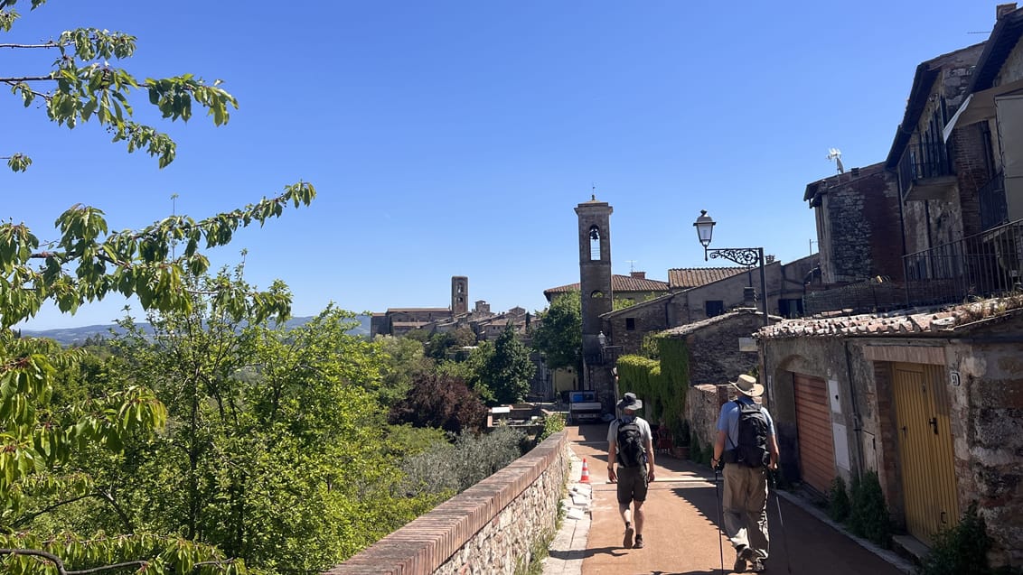 Colle di Val d'Elsa2, Via Francigena i Toscana
