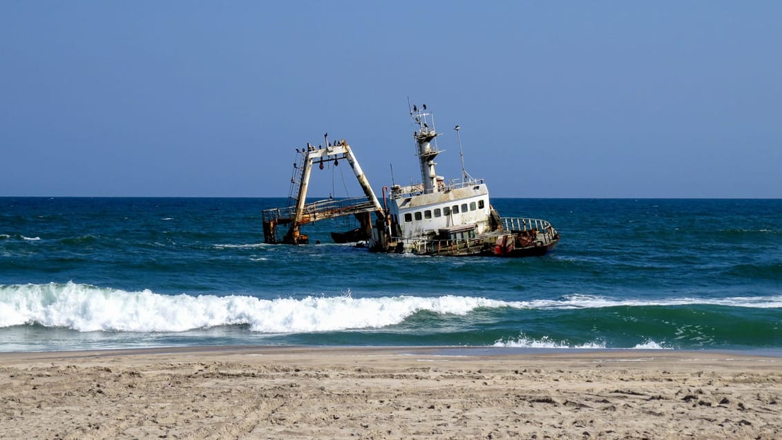 Skeleton Coast i Namibia