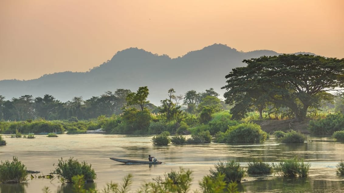 Solopgang, Mekong Delta