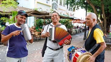 Musikanter i Santo Domingo