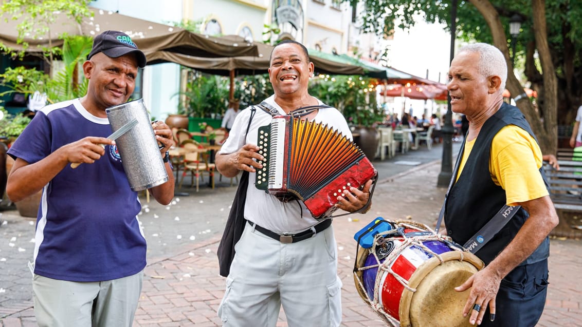 Musikanter i Santo Domingo Musikanter i Santo Domingo