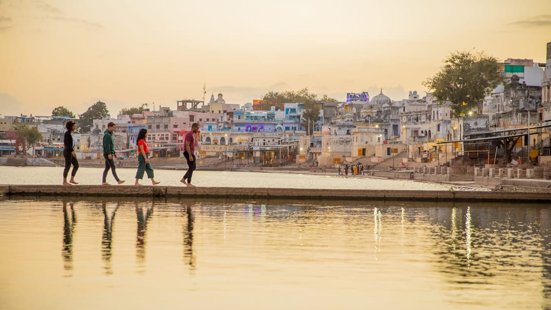 På opdagelse i Pushkar undervejs på grupperejsen i det nordlige Indien