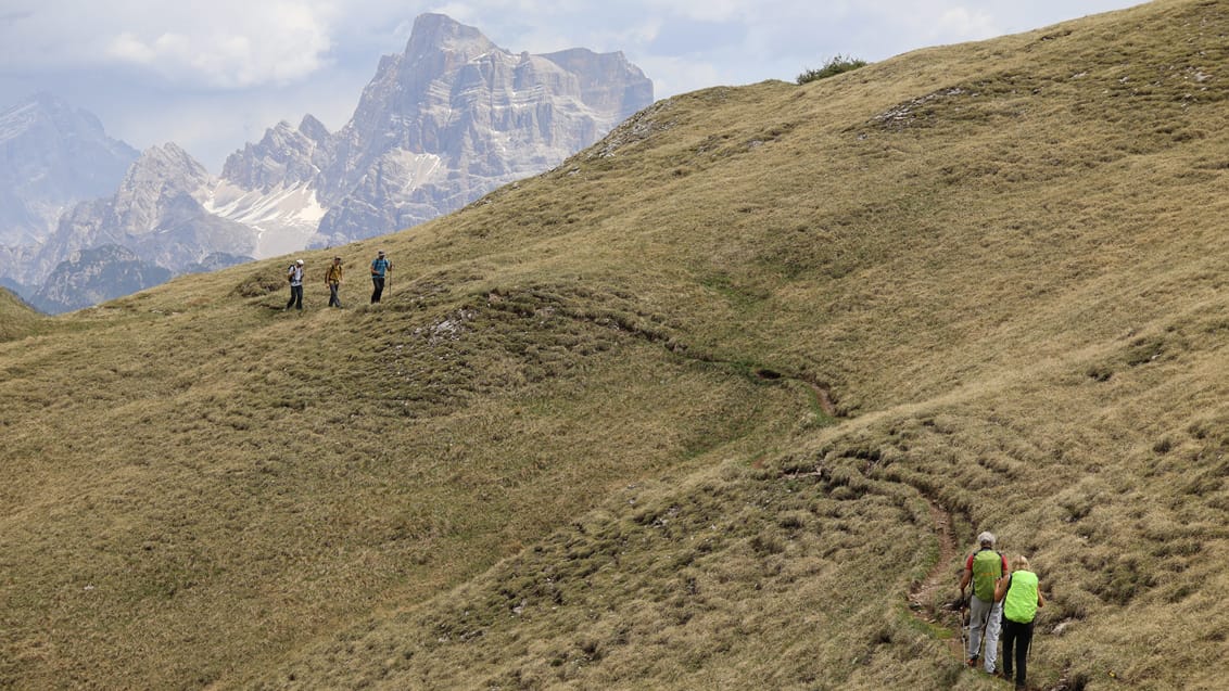 1. Sasso Bianco, Andrea, fast base Dolomitterne