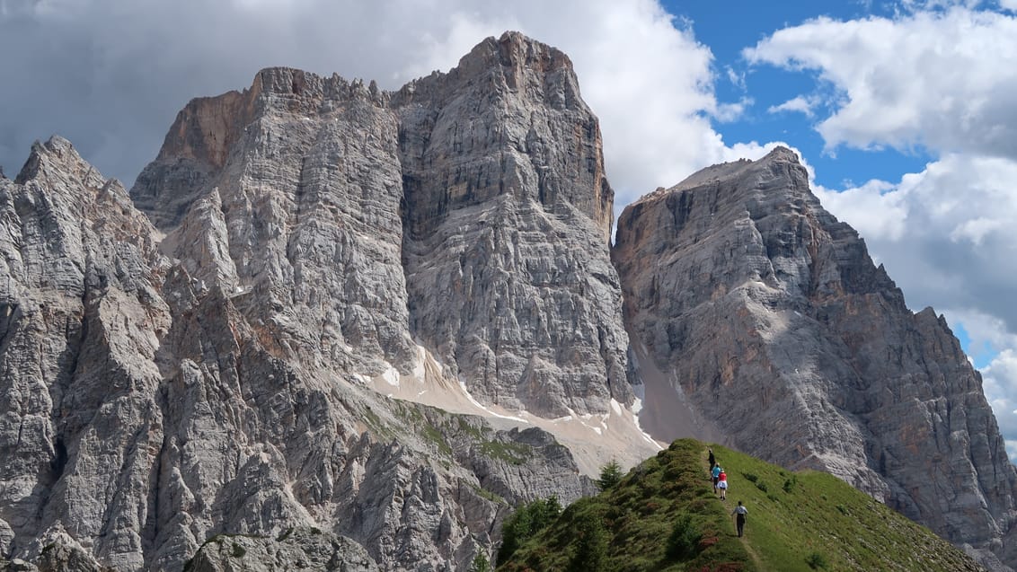 Vandring i Dolomitterne fra autentisk bjergbase, Dolomiti Bellunesi