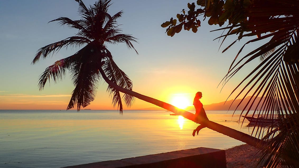 Siquijor solnedgang