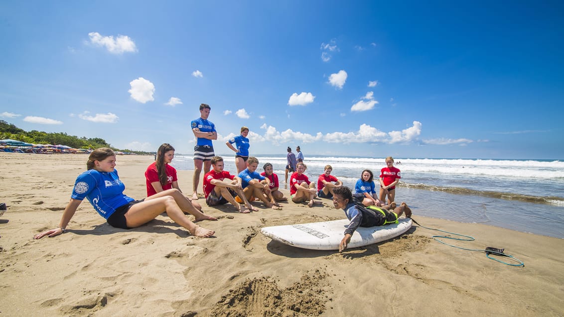 Surfing Bali