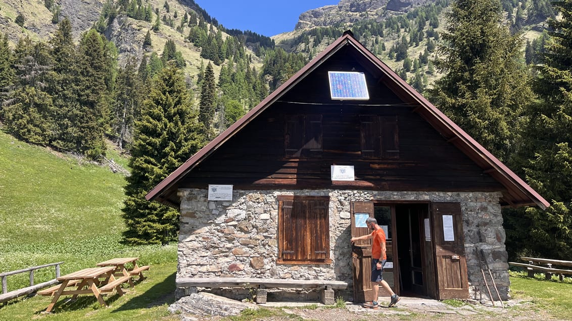 Trekking fra hytte til hytte i Dolomitterne, refugie