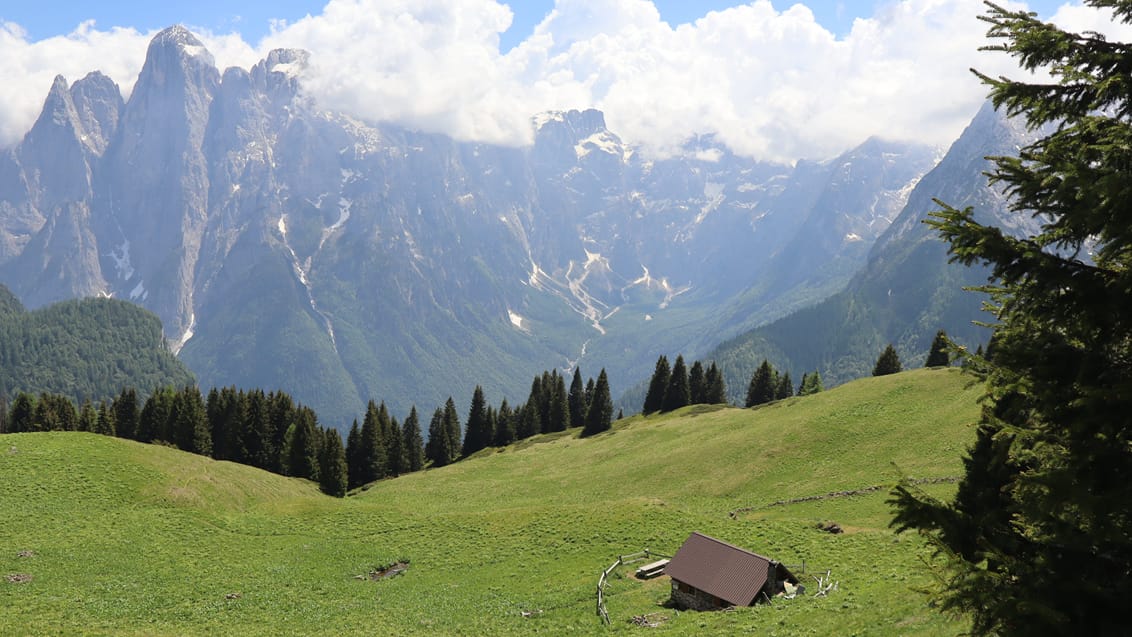 Trekking fra hytte til hytte i Dolomitterne, Pale di San Martino
