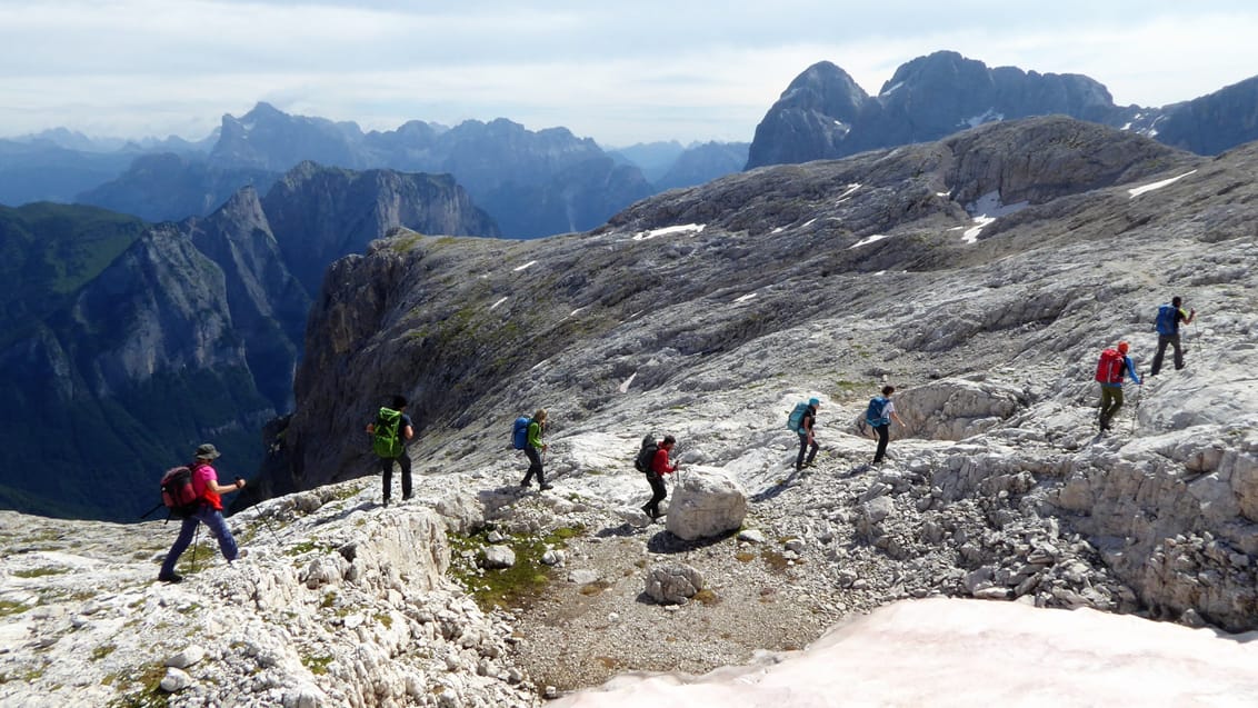 Trekking fra hytte til hytte i Dolomitterne, Pale di San Martino