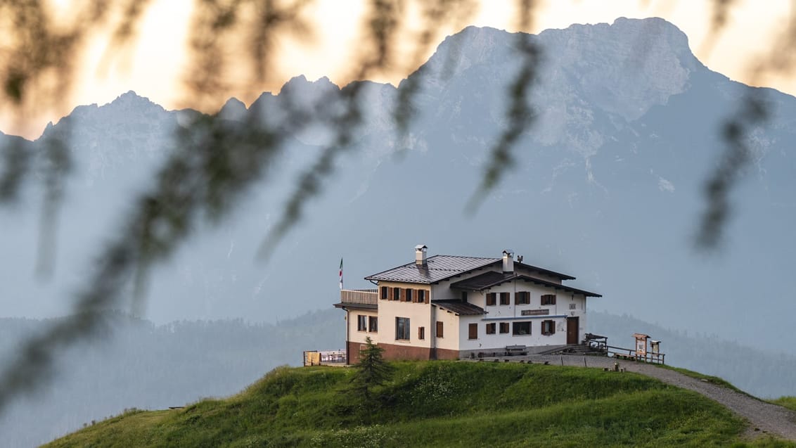Trekking fra hytte til hytte i Dolomitterne, refugie