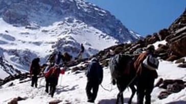 Trekking Mt. Toubkal, Atlasbjergene, Marokko