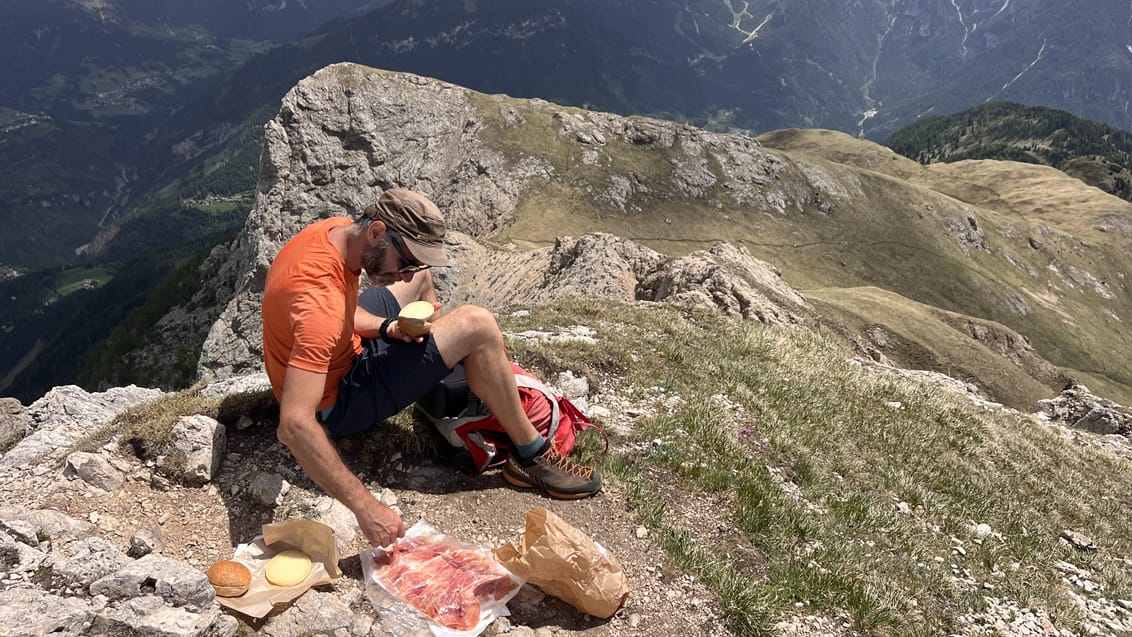 Vandring i Dolomitterne fra autentisk bjergbase, Malgonera