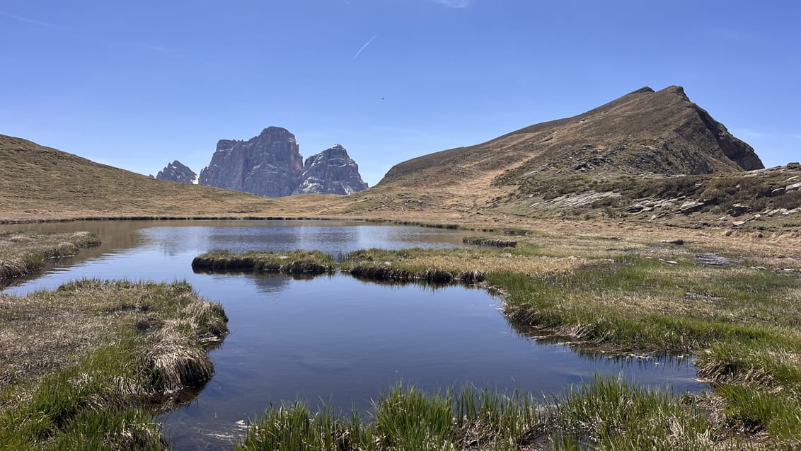 Vandring i Dolomitterne fra autentisk bjergbase, Mondeval