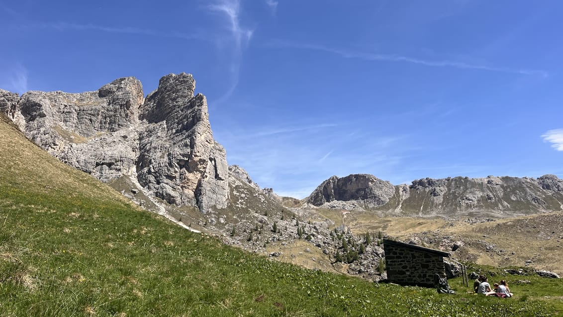 Vandring i Dolomitterne fra autentisk bjergbase, Mondeval