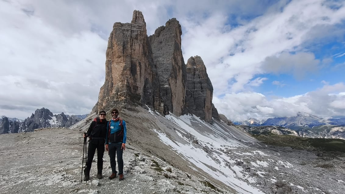 Vandring i Dolomitterne fra autentisk bjergbase, Tre Cime