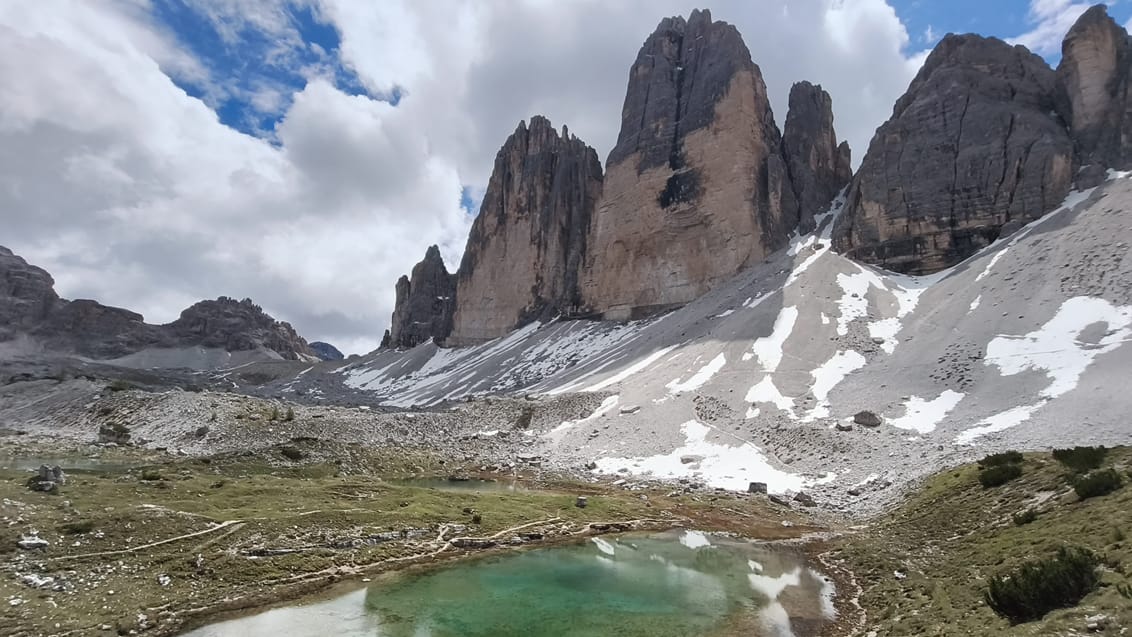 Vandring i Dolomitterne fra autentisk bjergbase, The Cime