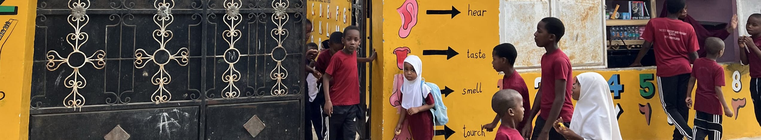 Skole på Zanzibar. Frivilligt arbejde i Tanzania.