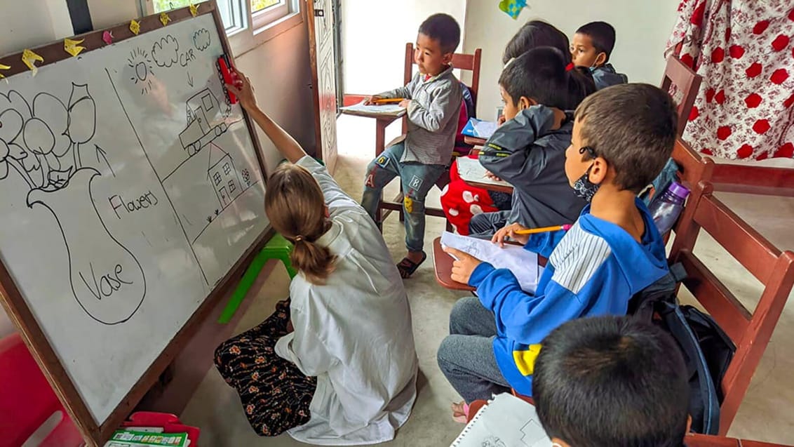 Frivilligt arbejde i Nepal Frivilligt arbejde i Nepal