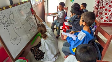 Frivilligt arbejde i Nepal