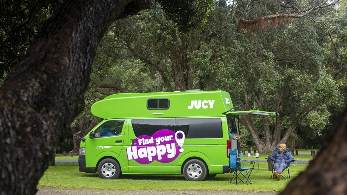 Jucy camper - New Zealand