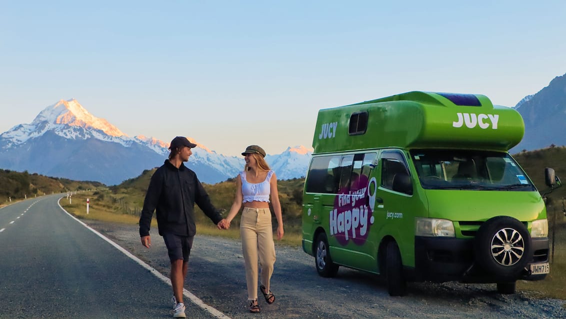 Jucy camper - New Zealand