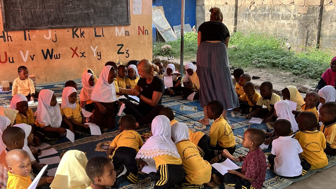 Frivilligt arbejde på Zanzibar i Tanzania