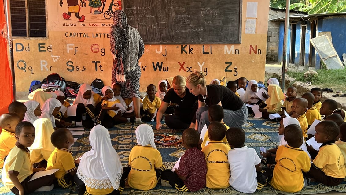 Frivilligt arbejde på Zanzibar i Tanzania