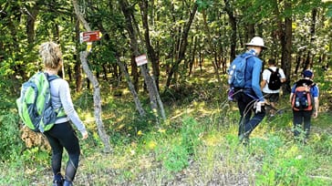 Camino Bulgaria, vandring tæt ved Arkutino